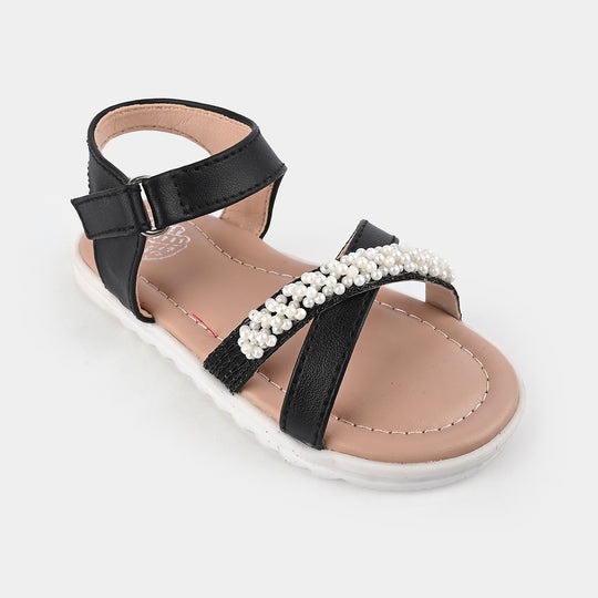 Girls Sandal 1307-BLACK