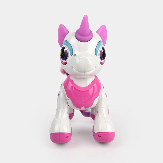 Magical Remote-Control Character Toy – Light, Music & Joy