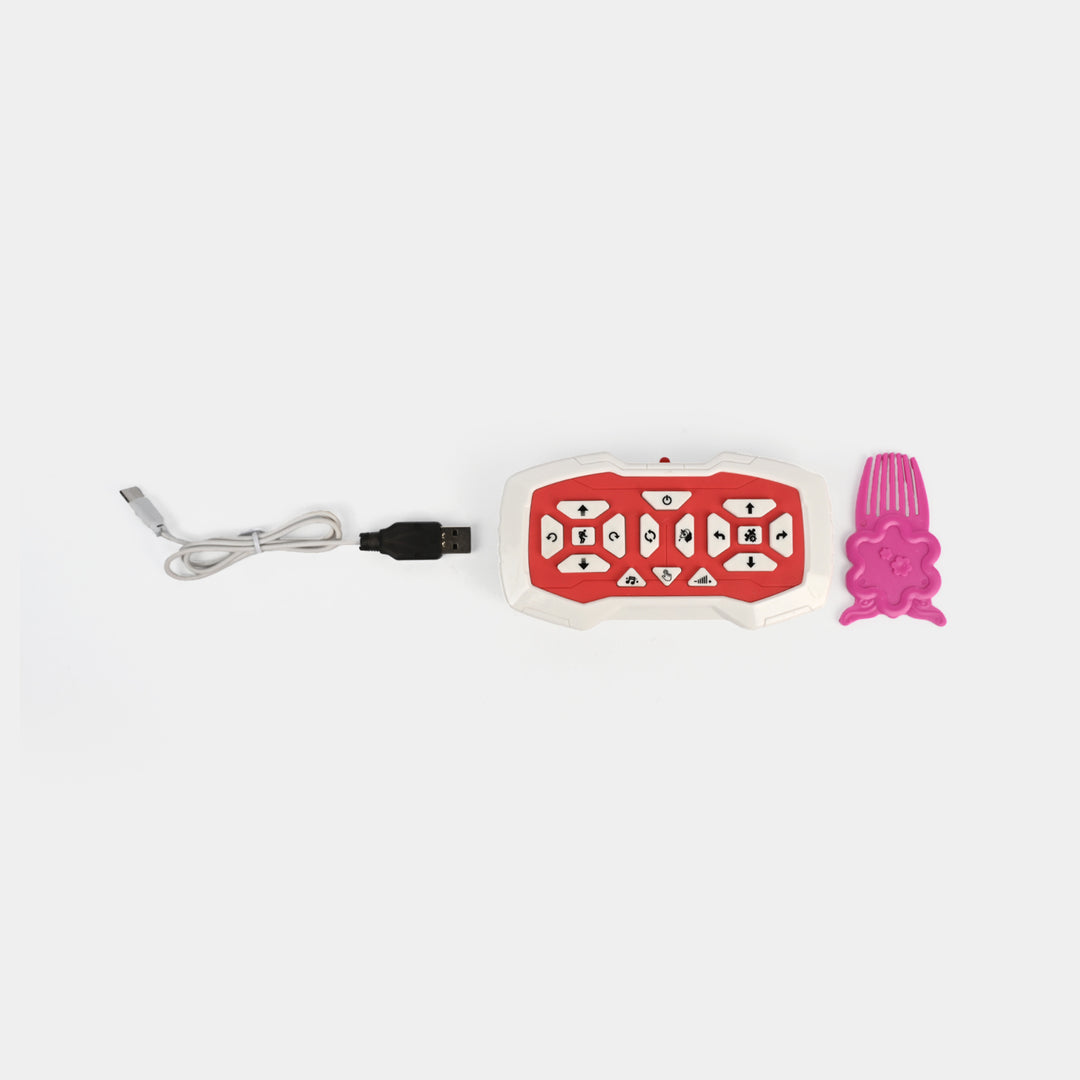 Magical Remote-Control Character Toy – Light, Music & Joy