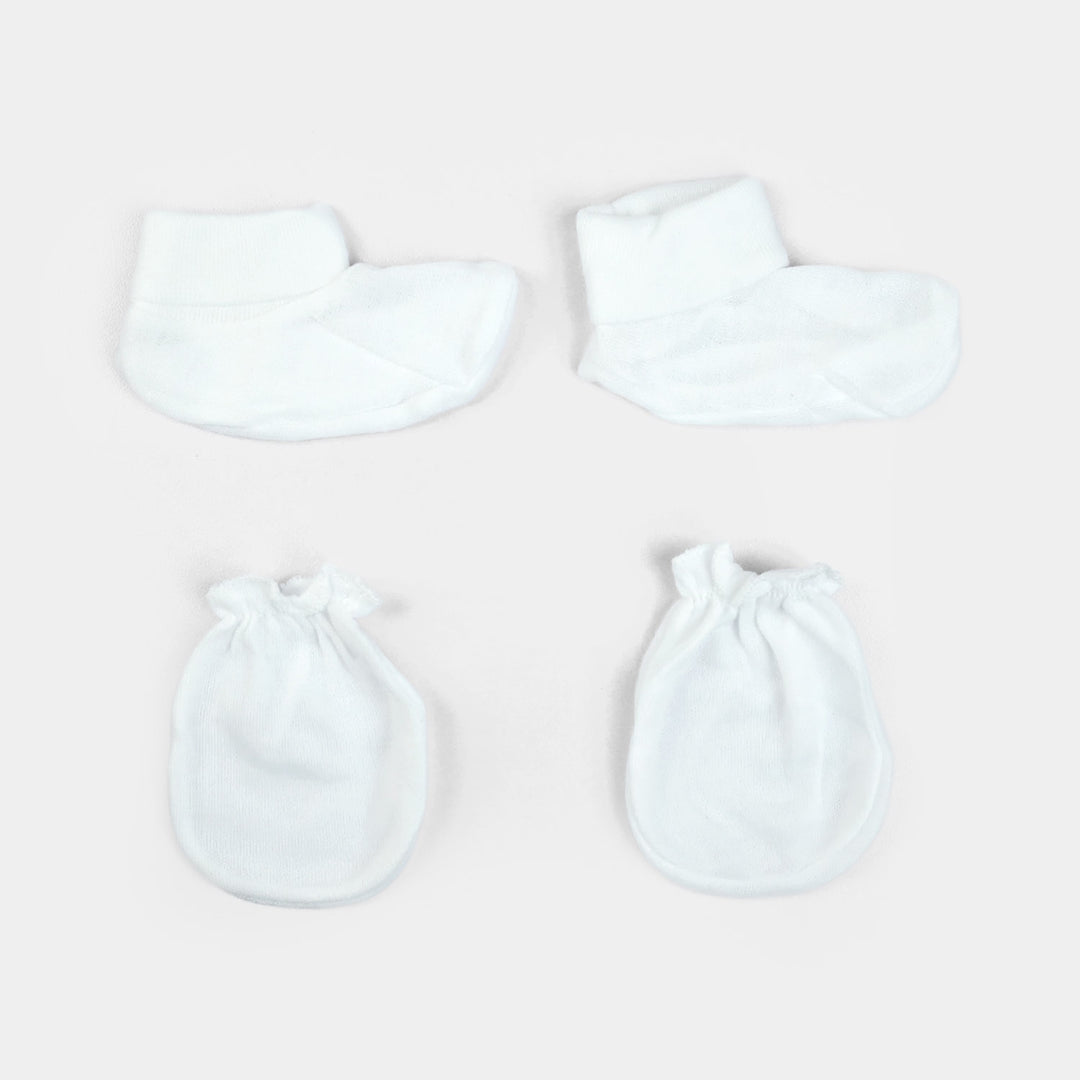 Cap Mitten & Booties Set
