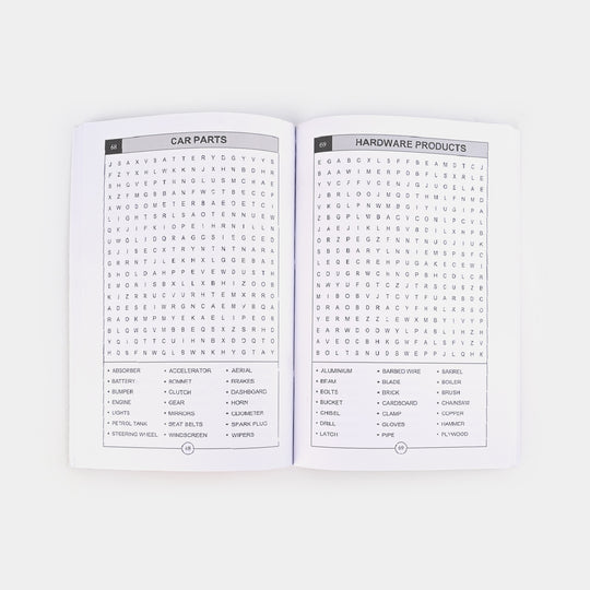 Word Search Puzzle Book For Kids