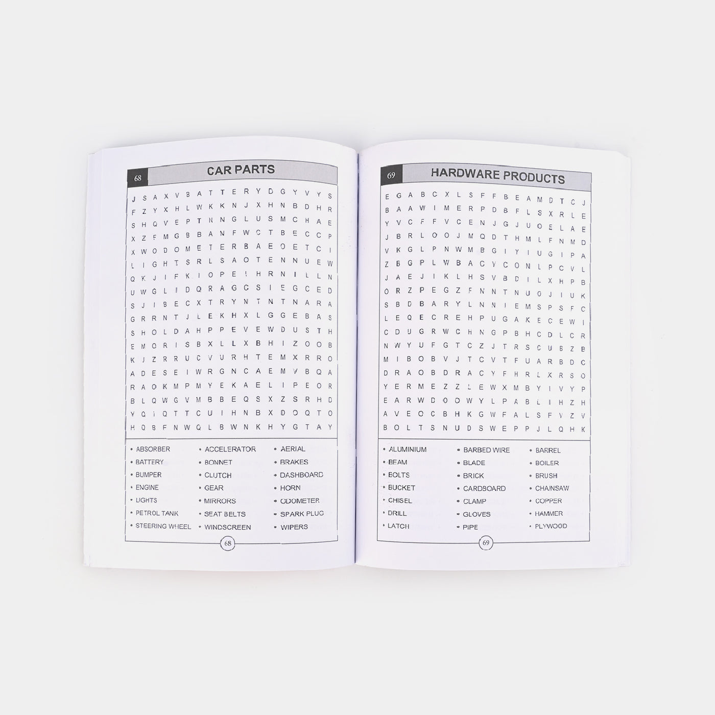 Word Search Puzzle Book For Kids