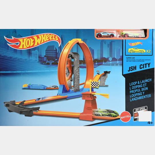 Track Racing Car Set for Kids