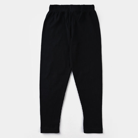 Kids Thermal Inner Suit-Black