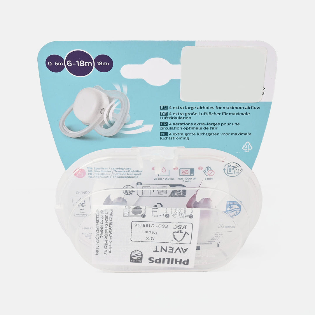 Philips Avent Ultra Soft Soother | 6-18M