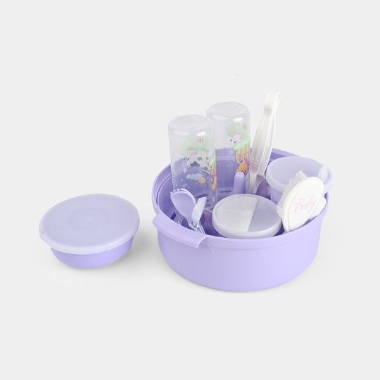 Baby Feeding Gift Set 7060 Purple