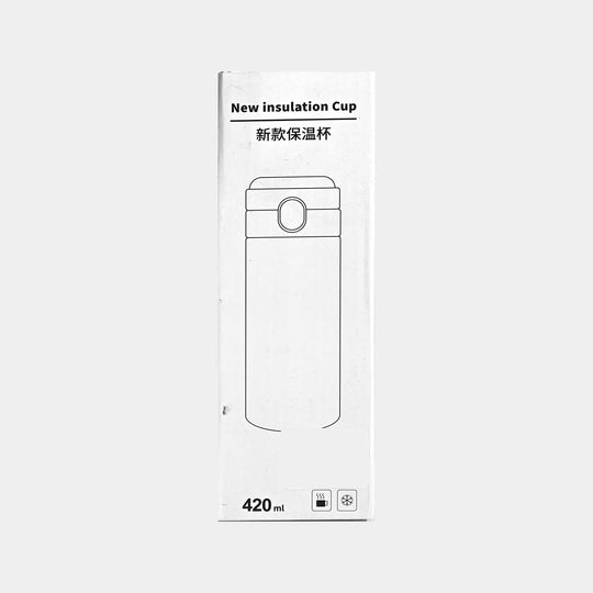 WATER BOTTLE STAINLESS STEEL | 420ml