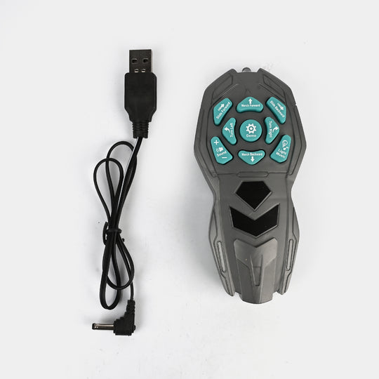 Remote Control Smart Robot – Wireless Control with Lights, Sound