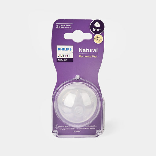 Philips Avent Natural Response Teats – (Pack of 2)