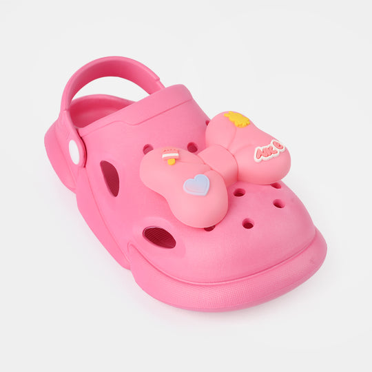Girls Clogs 1389-14 - Fuchsia