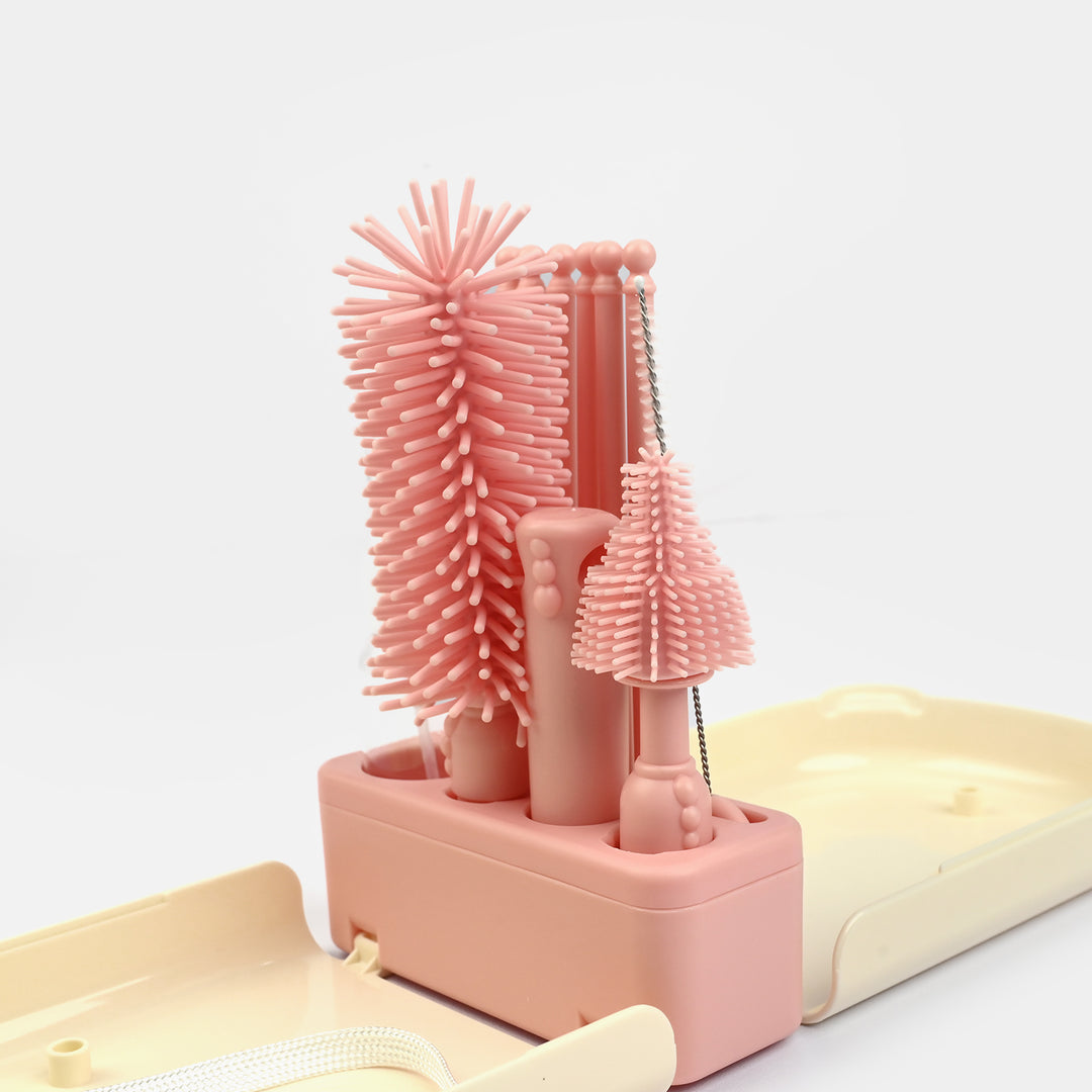 Portable Bottle Brush Set