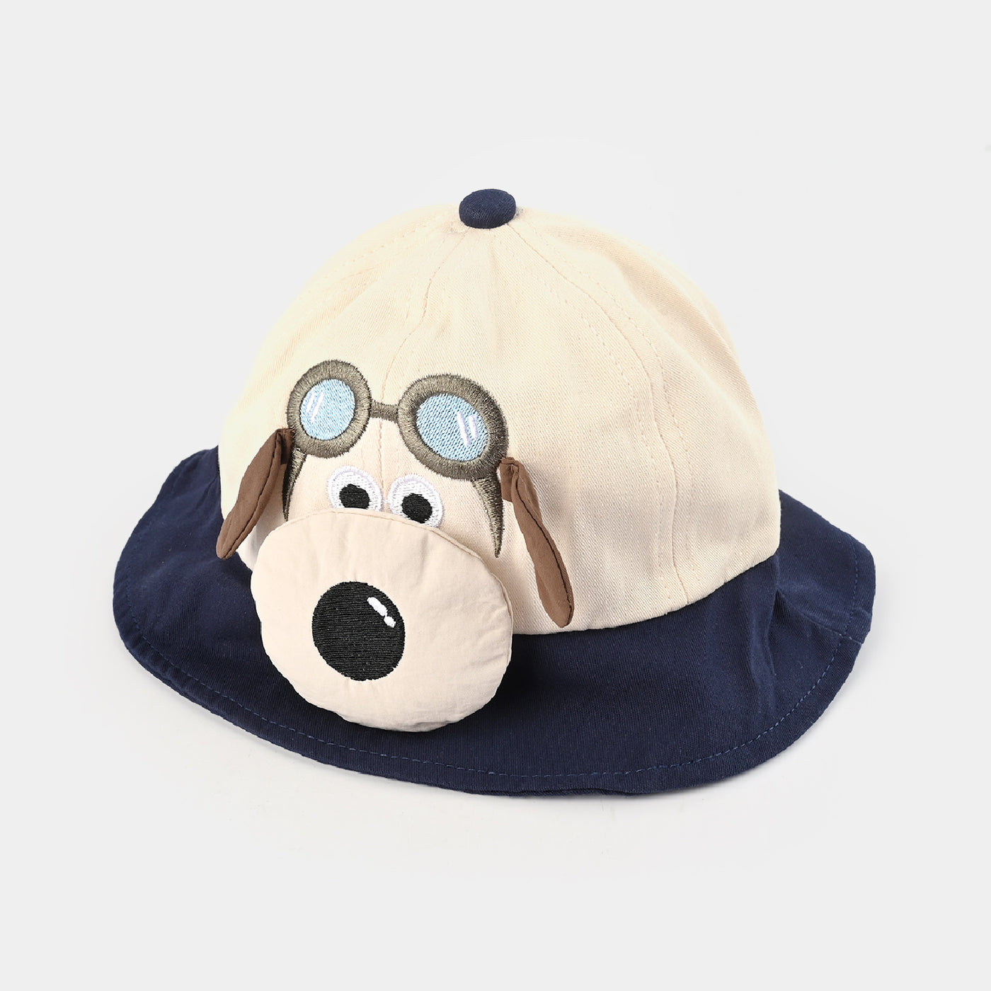 Baby Round Cap/Hat | 12M+ | Navy Blue