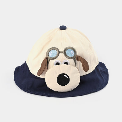 Baby Round Cap/Hat | 12M+ | Navy Blue