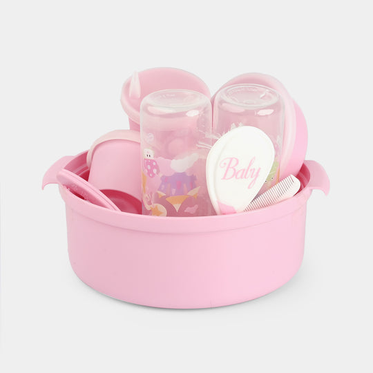 Baby Feeding Gift Set 7060 Pink