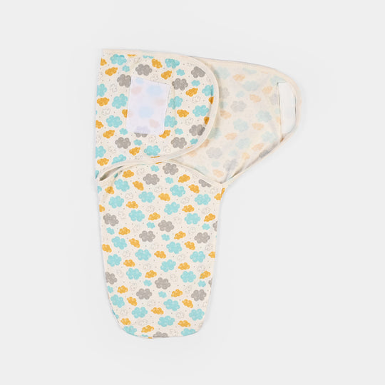 Baby Swaddle with Cap & Mittens Set