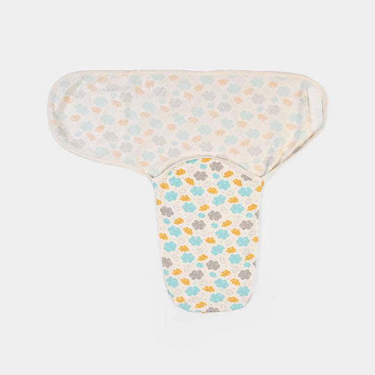 Baby Swaddle with Cap & Mittens Set