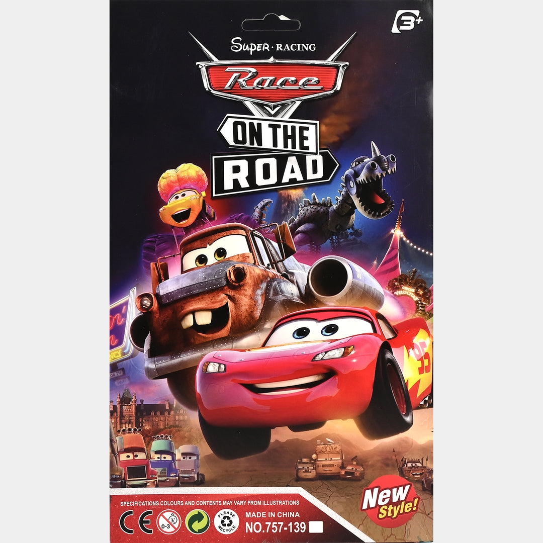 Super Racing Toy Set | 8 Pull-Back Vehicles