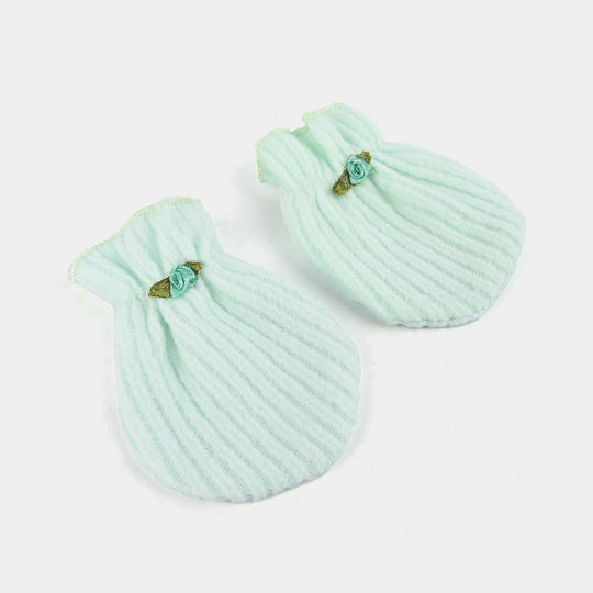 Baby Mittens 0M+ - Green