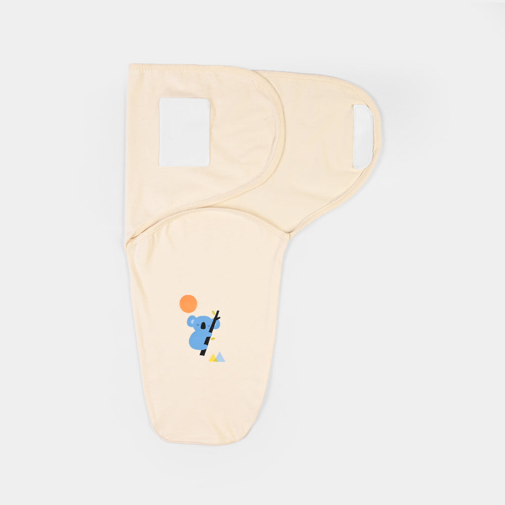 Baby Swaddle with Cap & Mittens Set