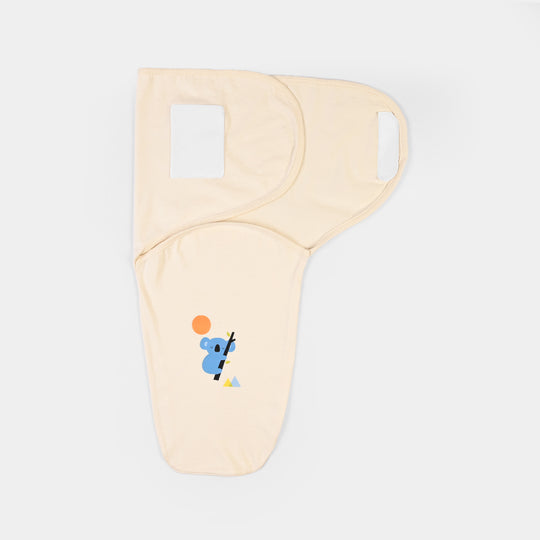 Baby Swaddle with Cap & Mittens Set