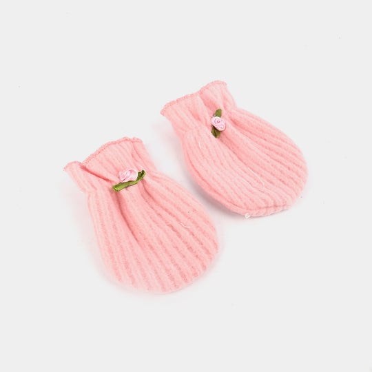 Baby Mittens 0M+ - Pink