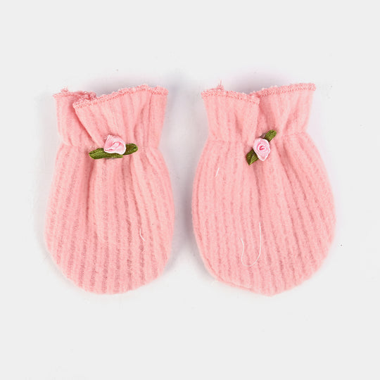 Baby Mittens 0M+ - Pink