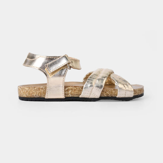 Girls Sandal 11-142-GOLDEN