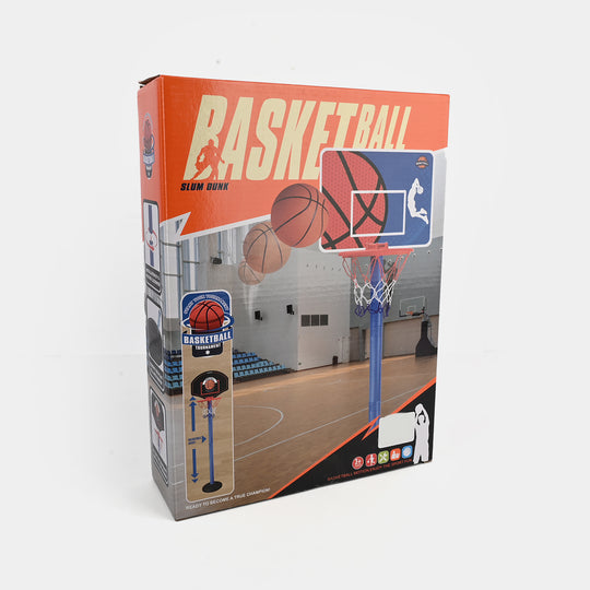 Kids Adjustable Basketball Set For Kids