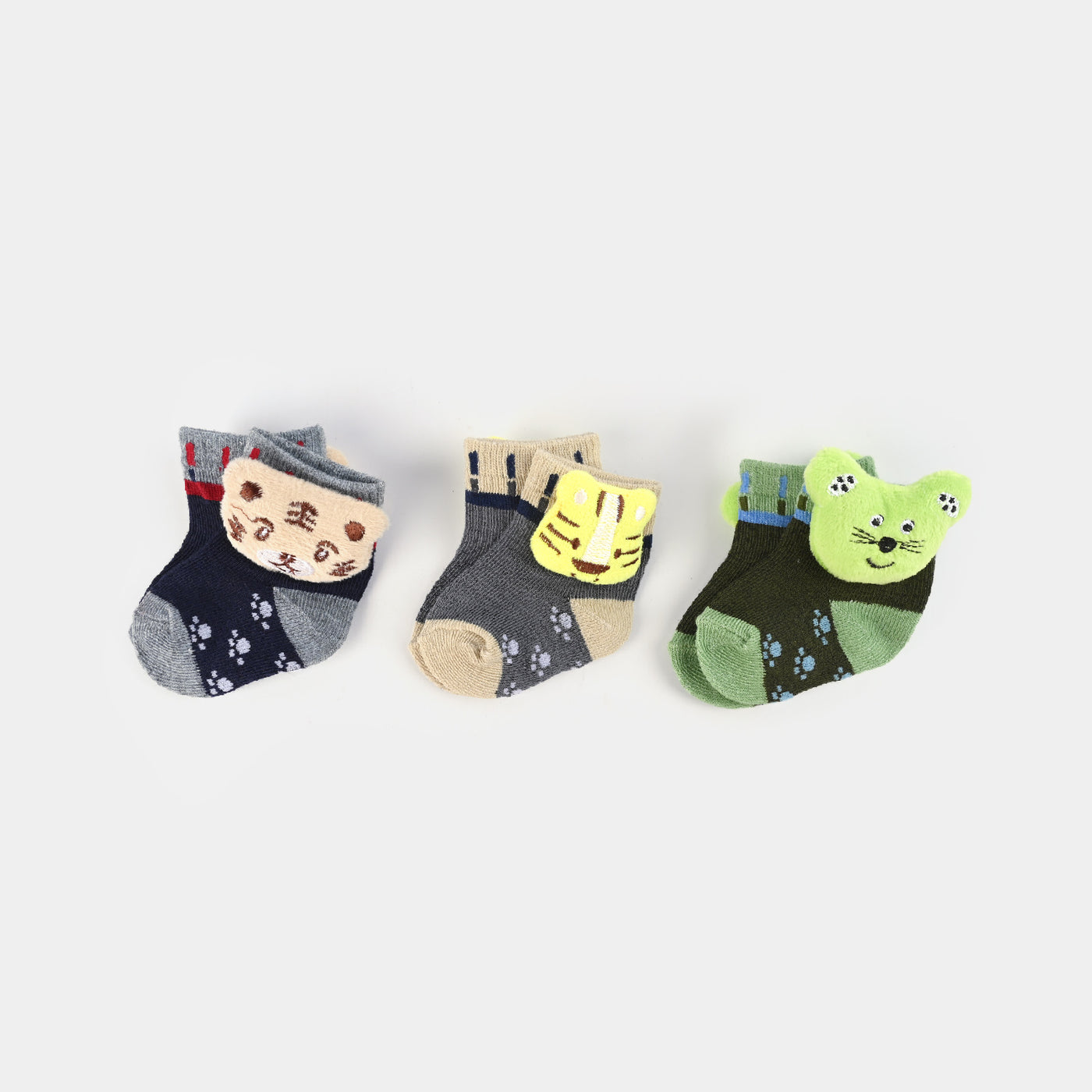 Character Baby Socks 3PCs Set | 0-12M