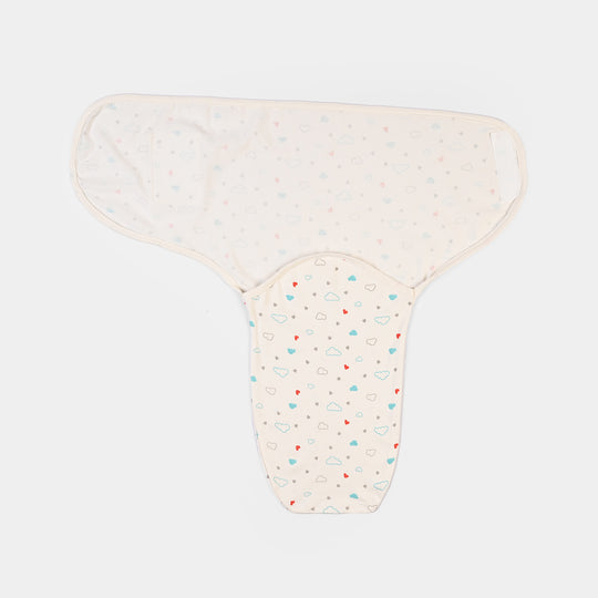 Baby Swaddle with Cap & Mittens Set