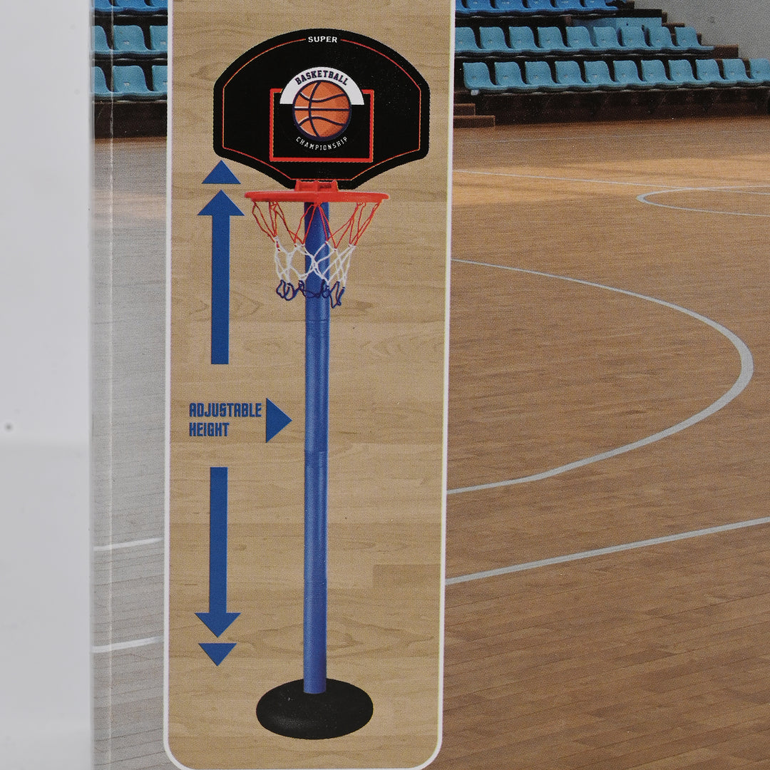 Kids Adjustable Basketball Set For Kids