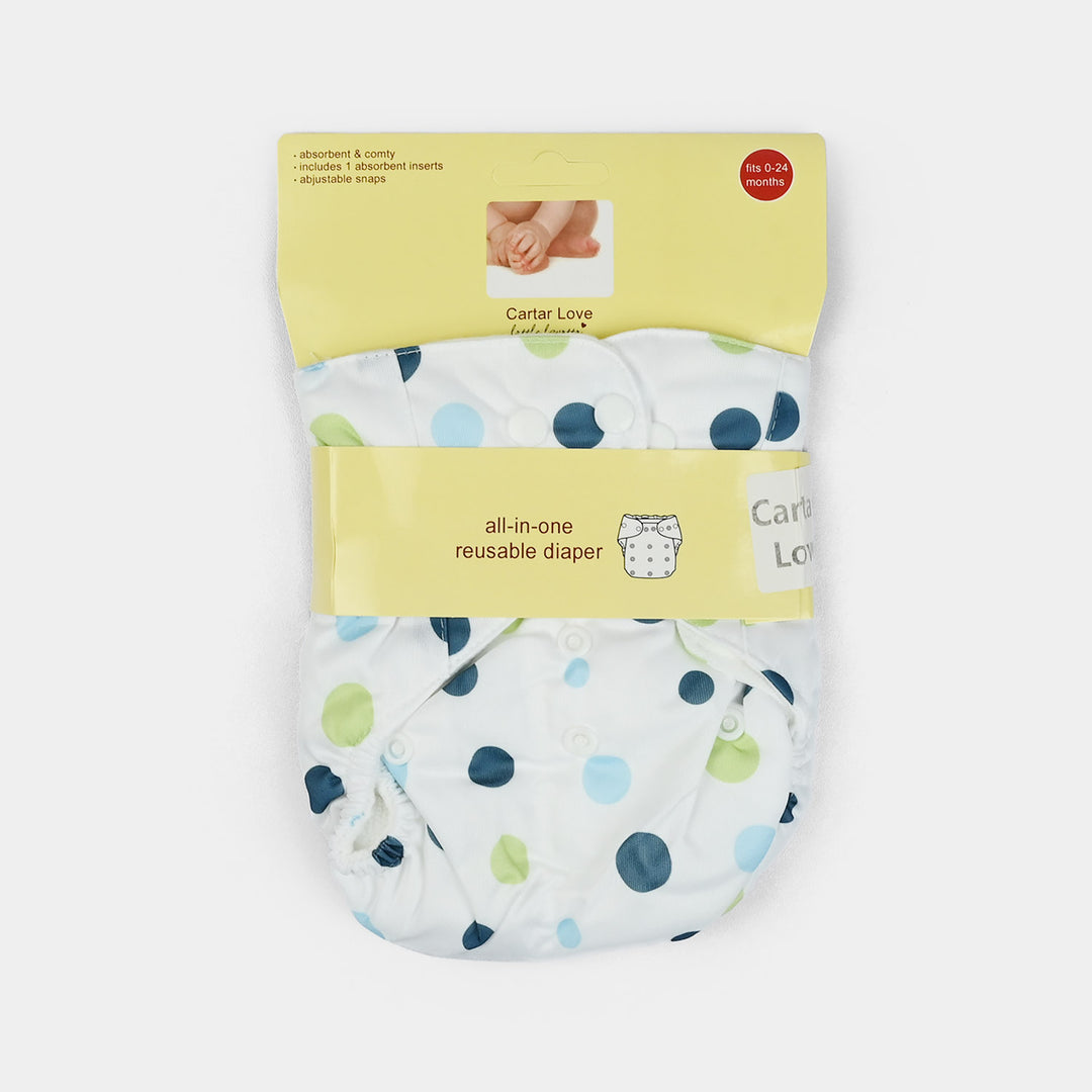 Reusable Baby Cloth Diaper Panty | 0-24 Months