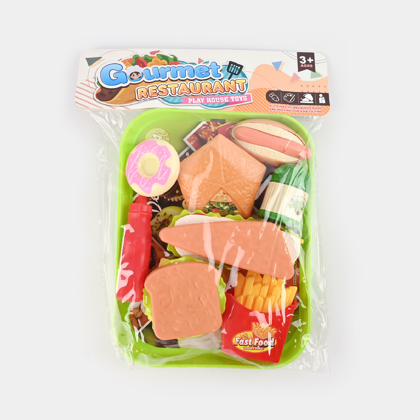 Restaurant Food Play Set For Kids