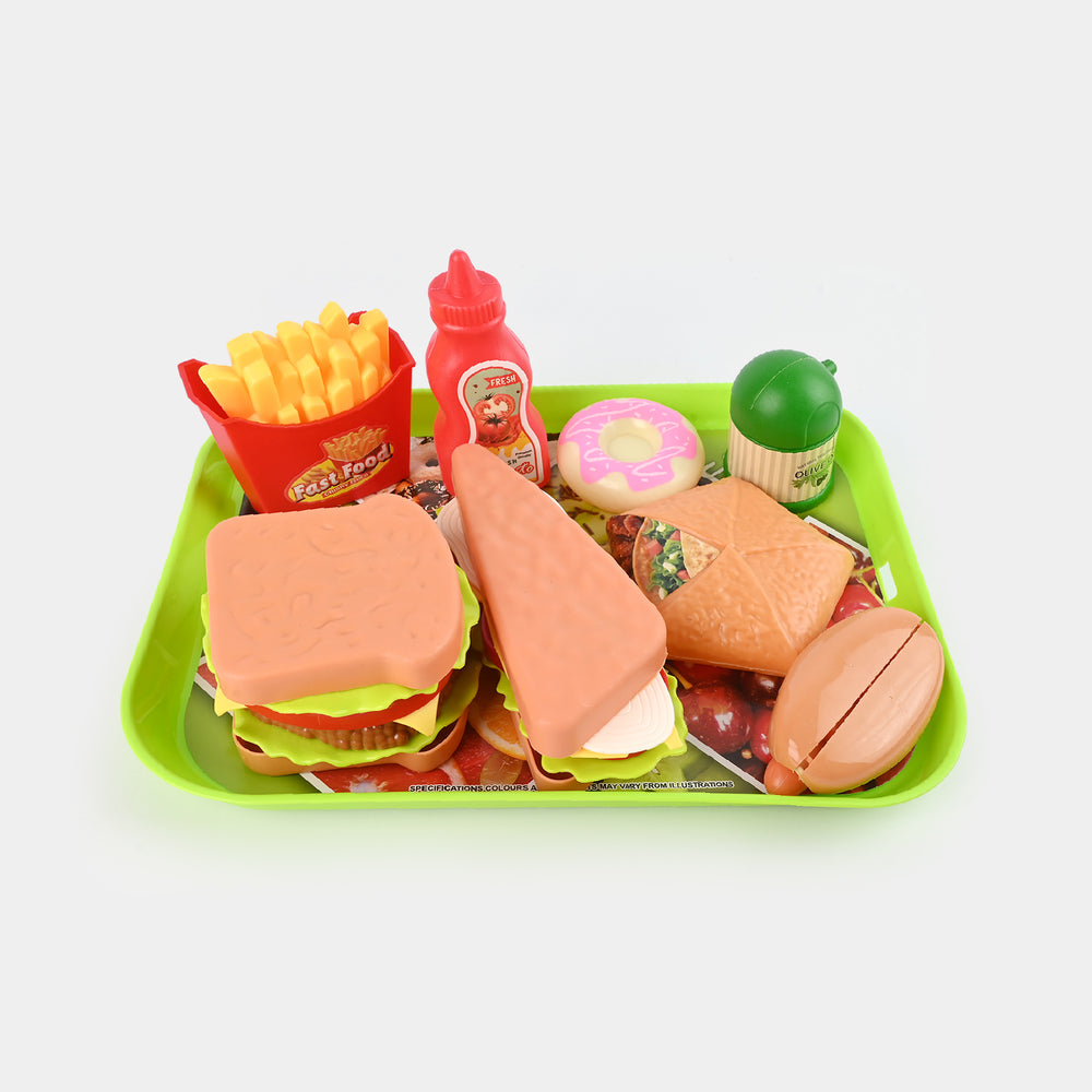 Restaurant Food Play Set For Kids