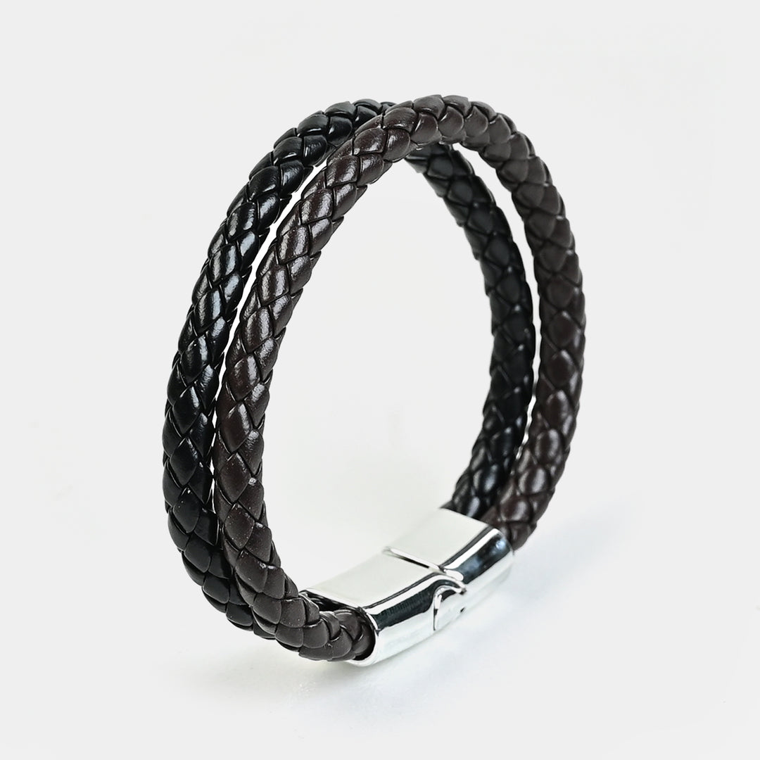 Boys Bracelet Multilayer Braided Design