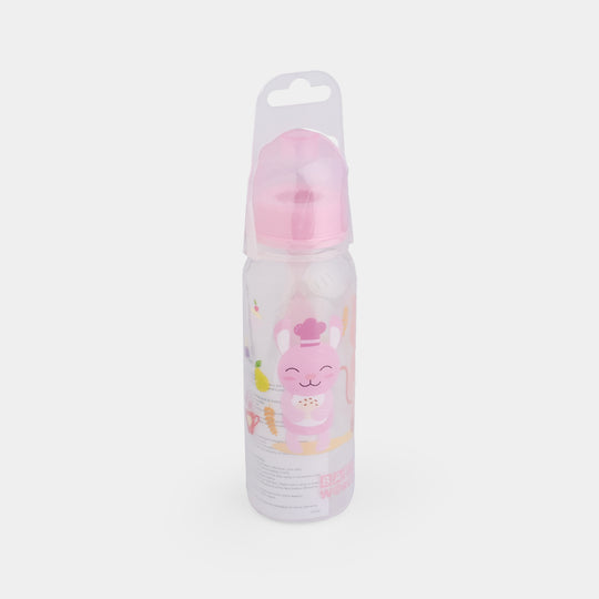 Cereal Feeder Bottle Round 80Z 8045 Pink