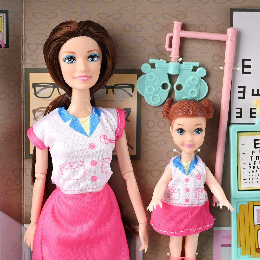 Eye Doctor Doll With Accessories