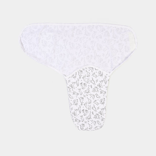 Baby Swaddle with Cap & Mittens Set