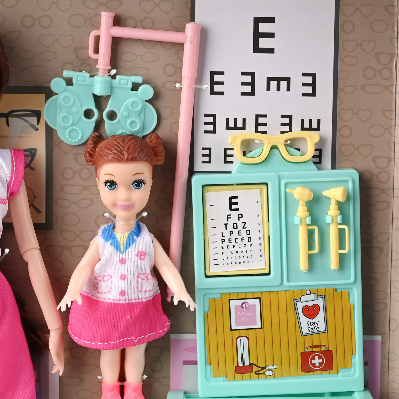 Eye Doctor Doll With Accessories