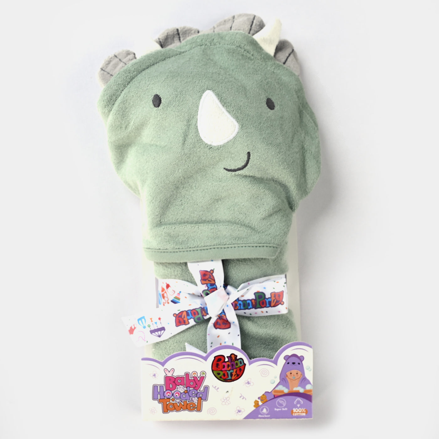 Baby Hooded Towel | Green