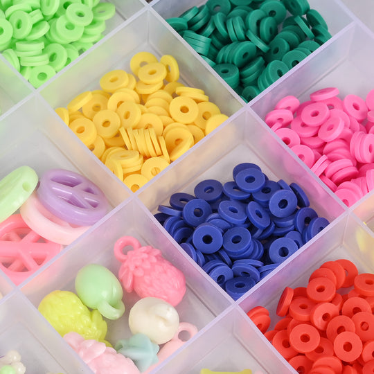 Girls Beads Set For Creative Play With Scissor