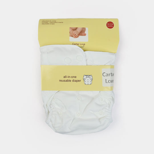 Reusable Baby Cloth Diaper Panty | 0-24 Months
