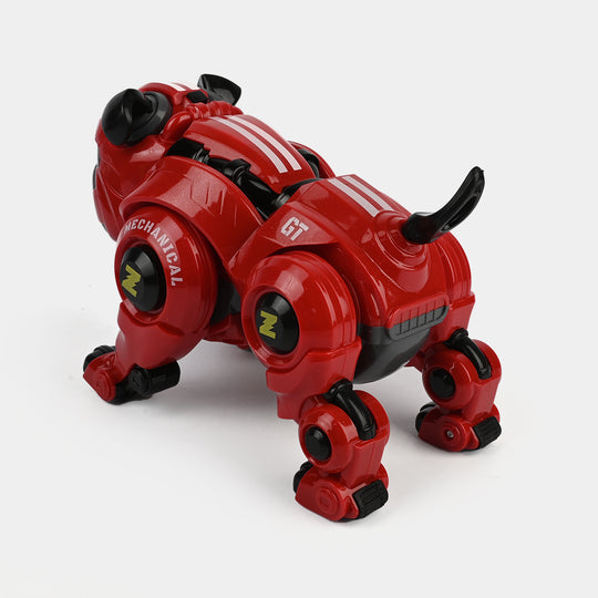 Remote Control Smart Dog Toy with Light & Music