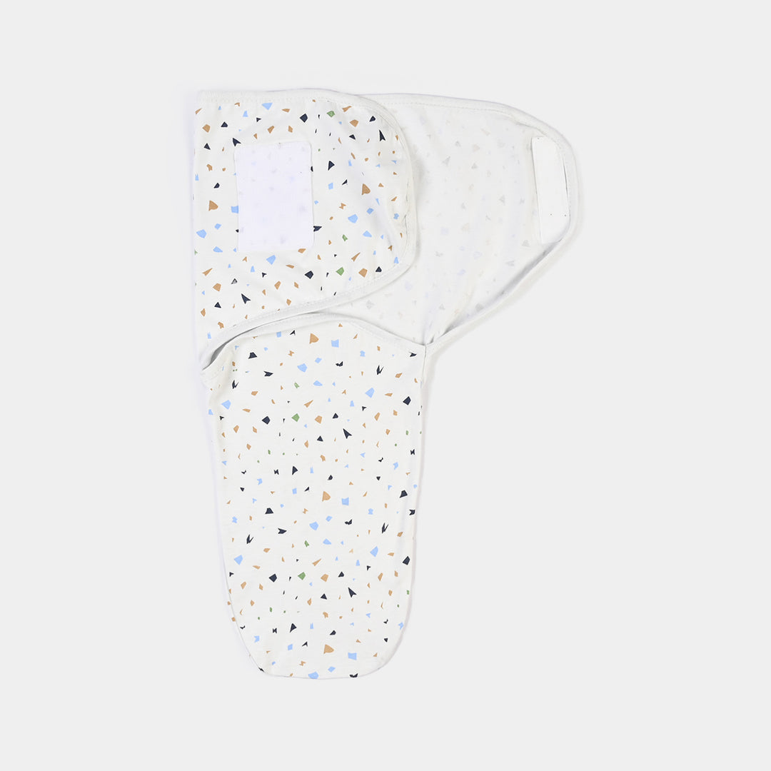 Baby Swaddle with Cap & Mittens Set