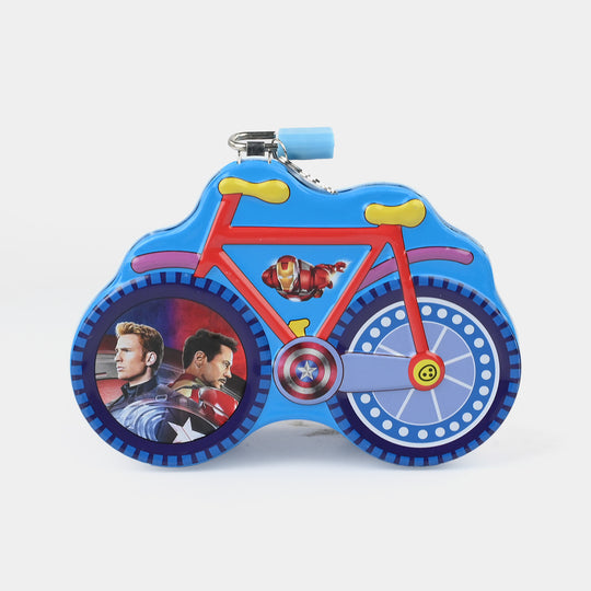 Metal Coin/Money Box with Lock For Kids