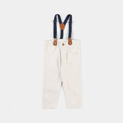 Infant Boys Chambray Woven Suit F/S-LT.Blue