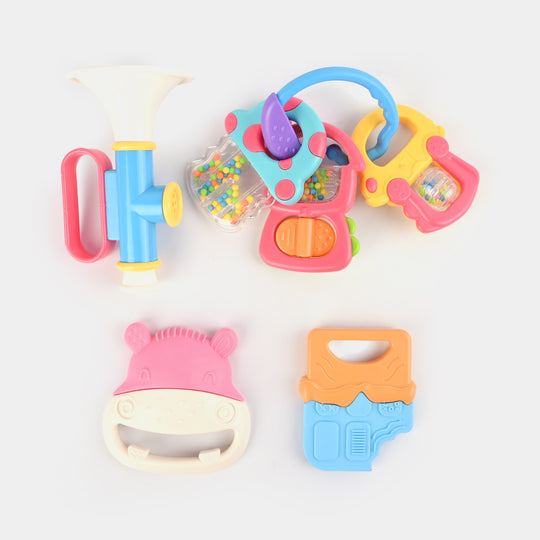 Baby Rattle Toy Play Set | 4PCs