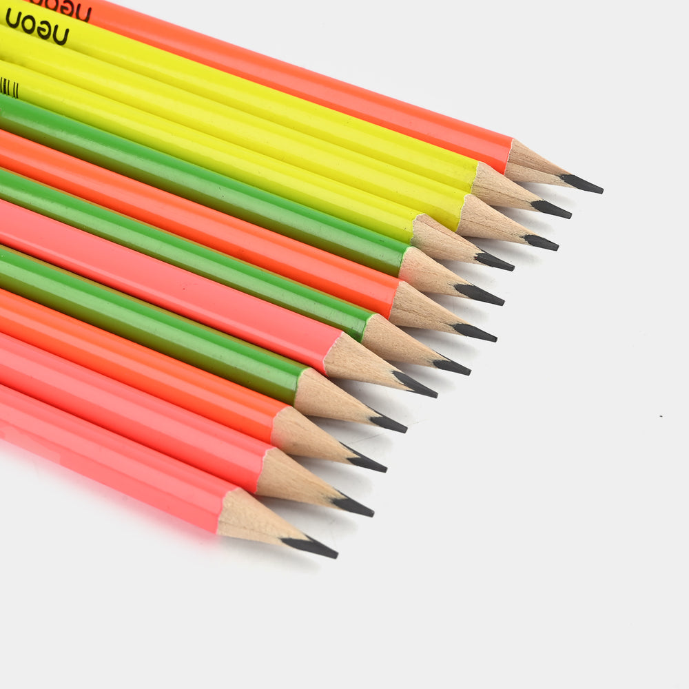 Graphite Pencil (Neon) For Kids