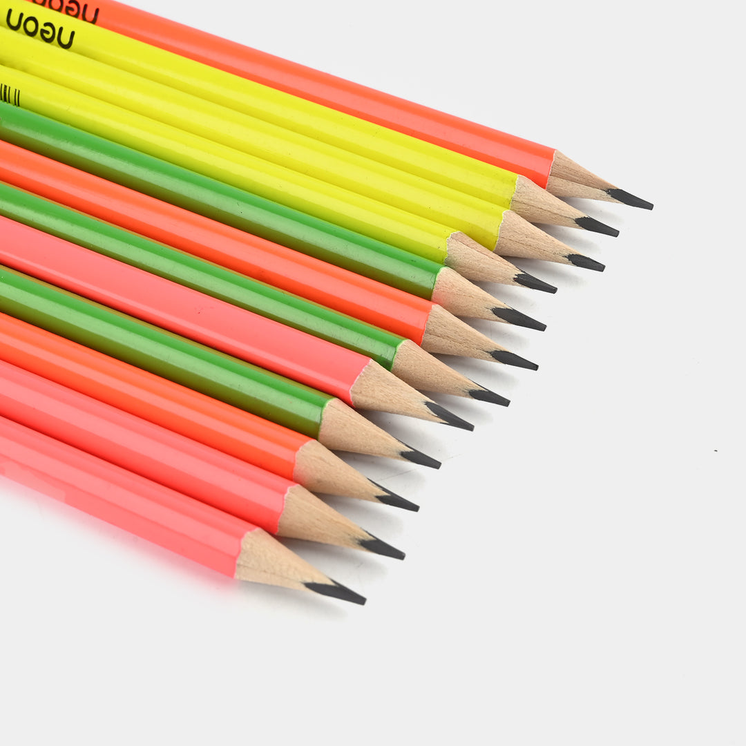 Graphite Pencil (Neon) For Kids