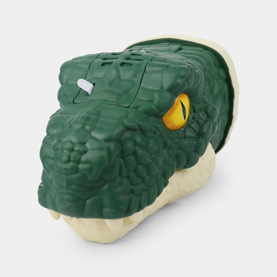 Hand Puppets Interactive Dinosaur Toy with Light Effects